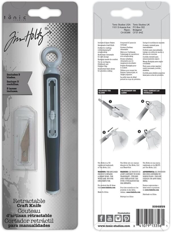 Tim Holtz Retractable Craft Knife 3356eUS