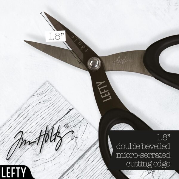 Tim Holtz Left-Handed 7" Titanium Scissors - 2786eUS - Image 3